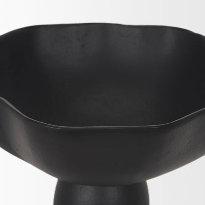 Mercana - Radka Small Matte Black Metal Decorative Bowl - 70723 view 5