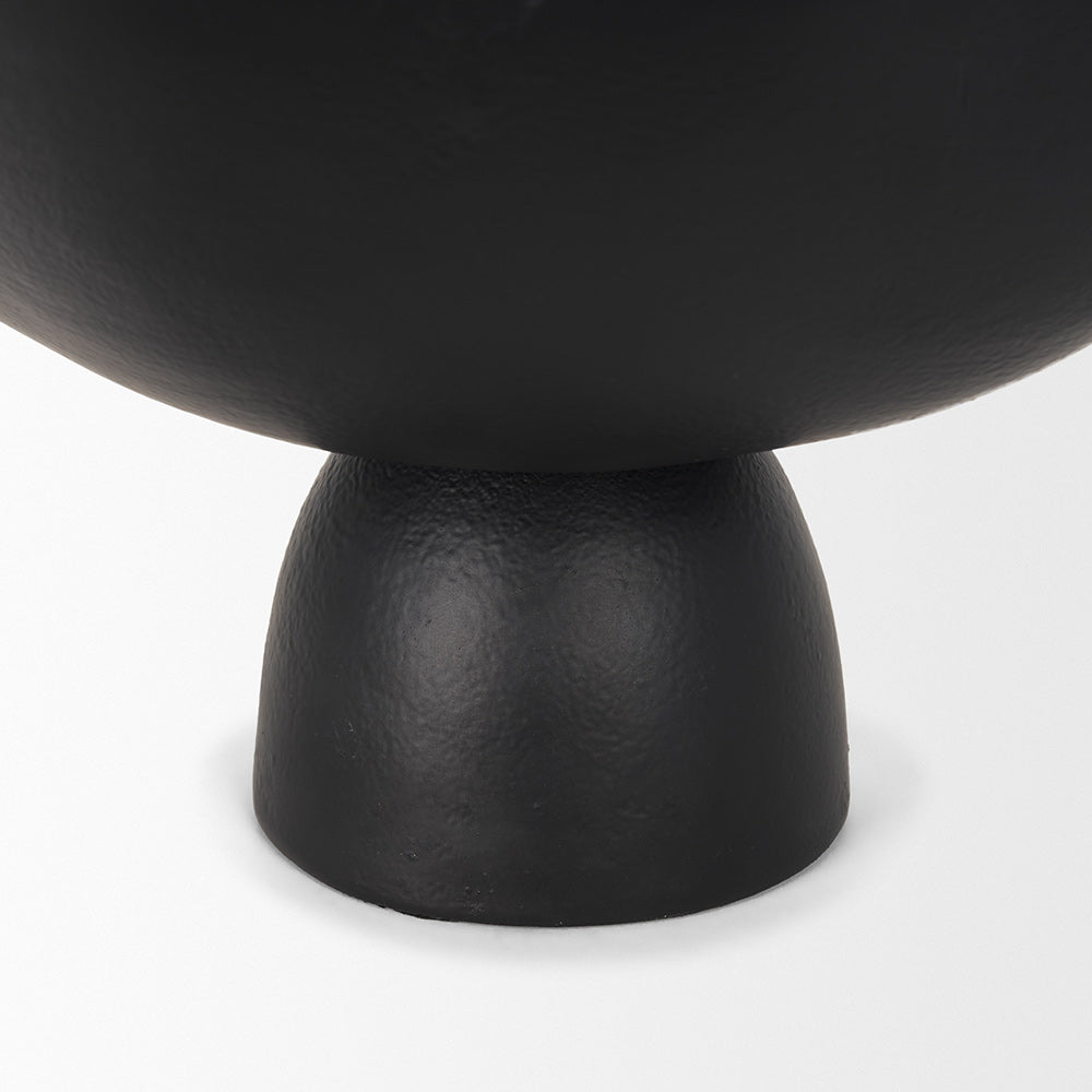 Mercana - Radka Small Matte Black Metal Decorative Bowl - 70723 view 8