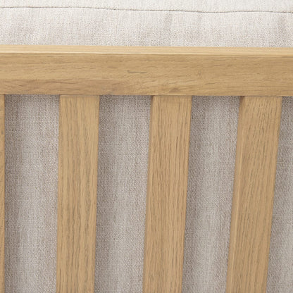Mercana - Raeleigh 28.0L x 34.1W x 34.4H Cream Fabric W/Light Brown Wood Accent Chair - 69990 view 11