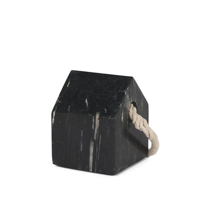Mercana - Raena Black Marble House Door Stopper - 70703 view 1