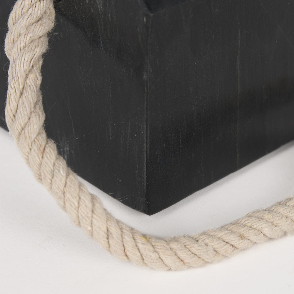Mercana - Raena Black Marble House Door Stopper - 70703 view 7
