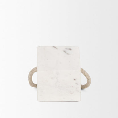 Mercana - Raena White Marble House Door Stopper - 70702 view 3