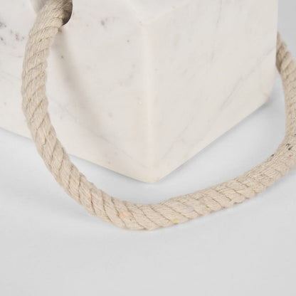 Mercana - Raena White Marble House Door Stopper - 70702 view 7