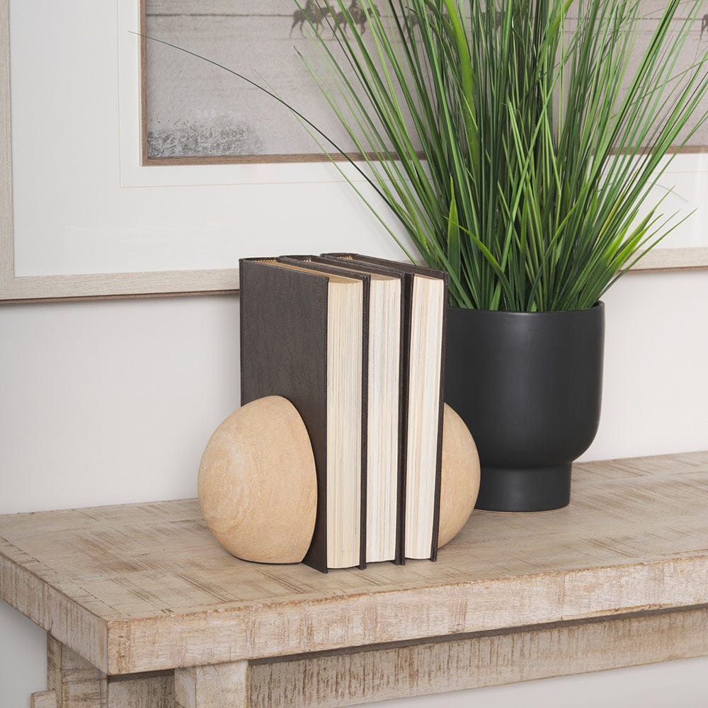 Mercana - Rahmi Sandstone Orb Bookends - 70700 view 8