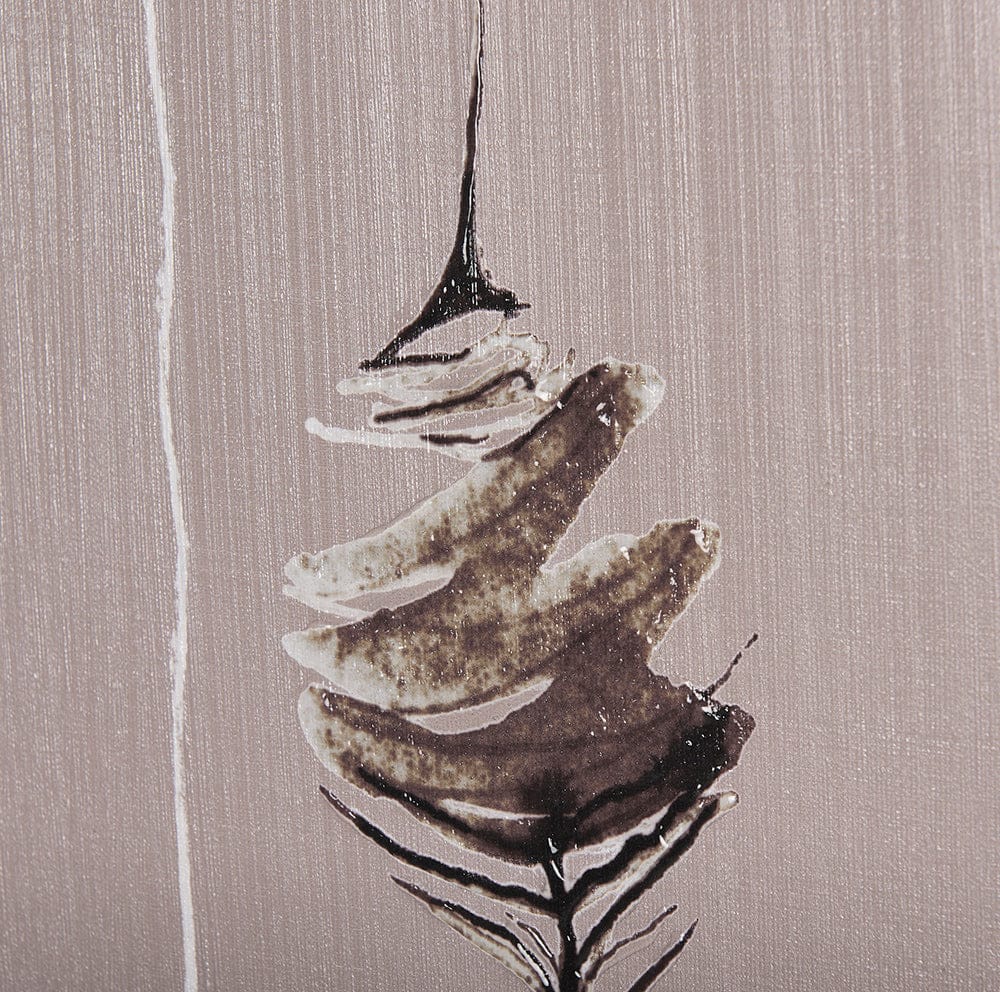 Mercana - Rain of Feather Warm Gray by Mercana Studio a Hand Embellished Textured Canvas - 102498-S view 6