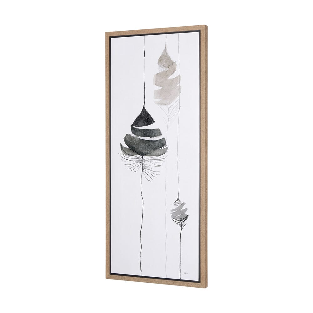 Mercana - Rain of Leaf II by Mercana Studio a Hand Embelished Textured Framed Canvas - 102247-FS view 2