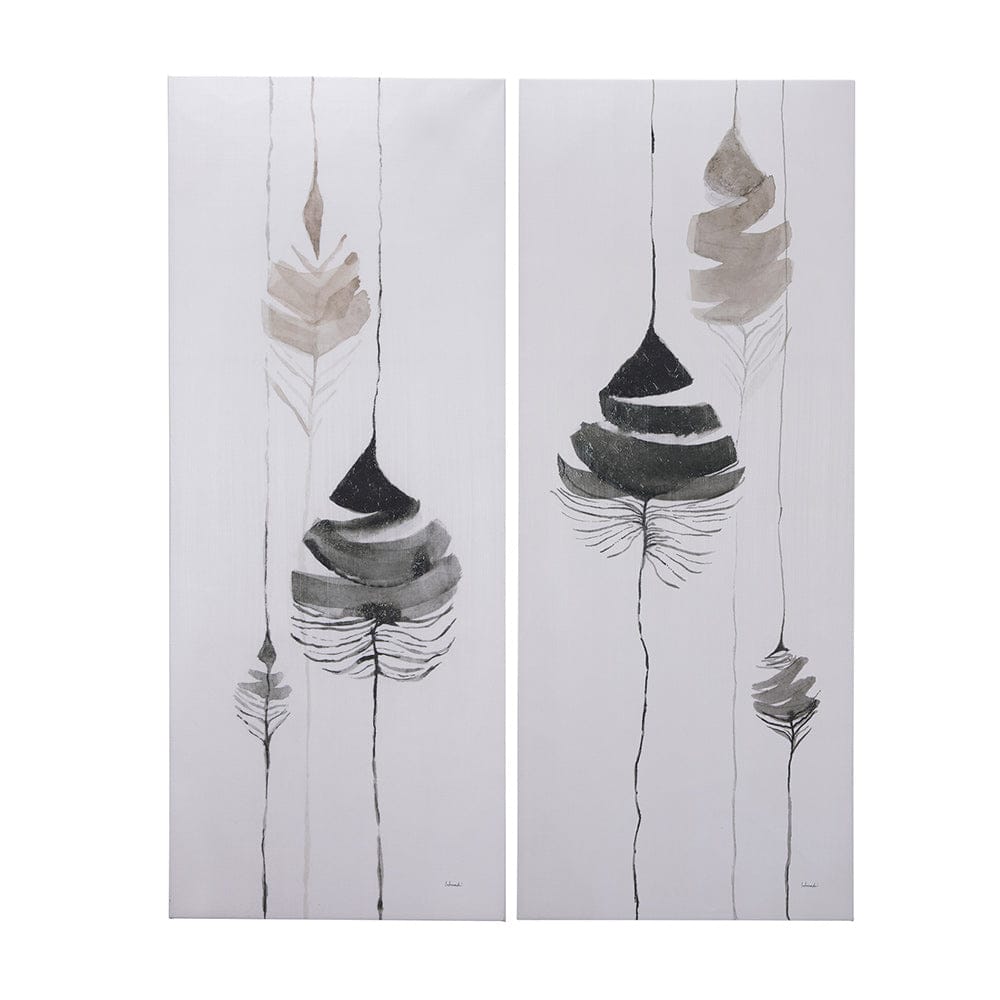 Mercana - Rain of Leaf II by Mercana Studio a Hand Embellished Textured Canvas - 102256-L view 9