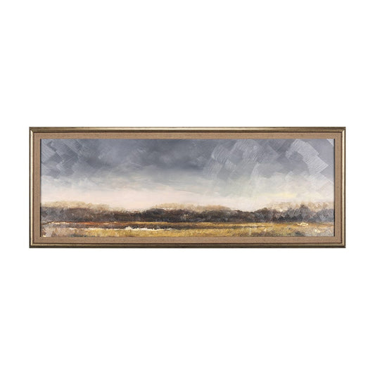 Mercana - Rainy Landscape by Mercana Studio a Hand Embelished Textured Framed Art Print - 14722 view 1