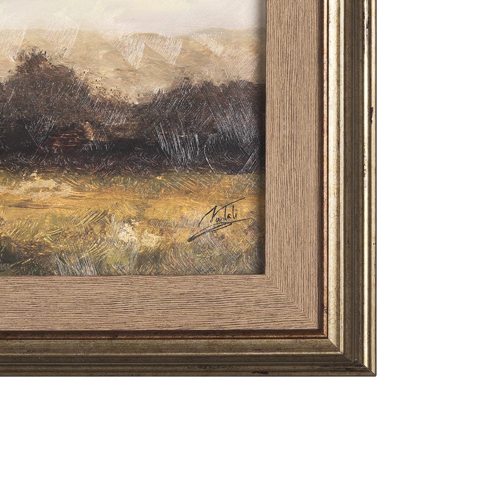 Mercana - Rainy Landscape by Mercana Studio a Hand Embelished Textured Framed Art Print - 14722 view 3
