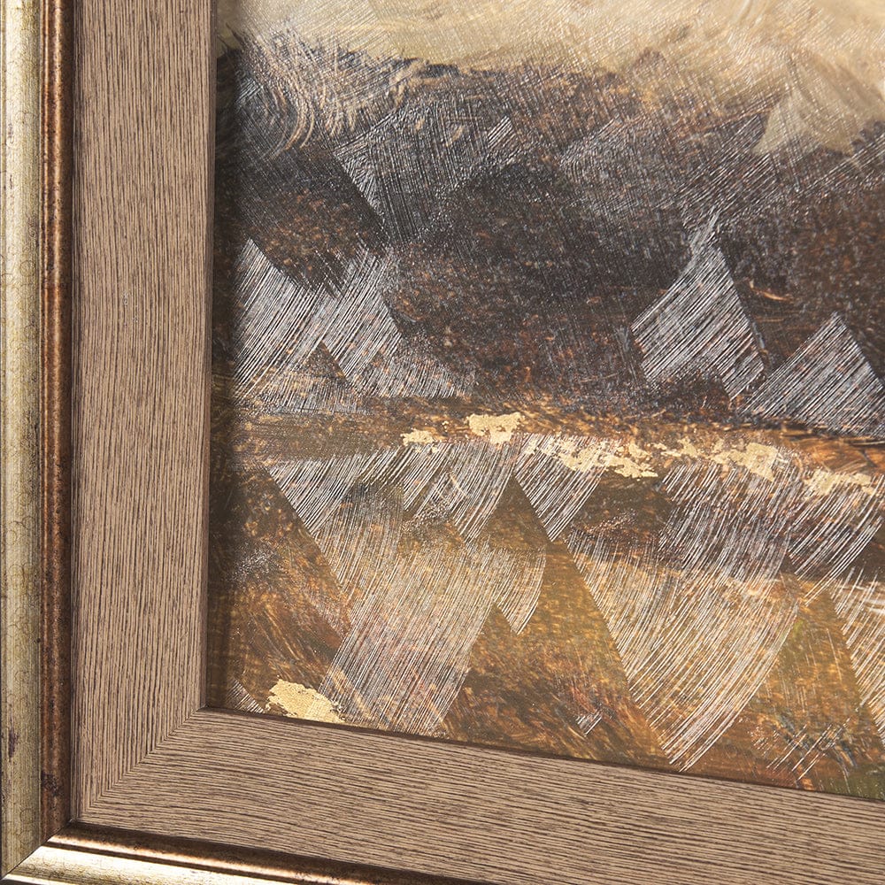 Mercana - Rainy Landscape by Mercana Studio a Hand Embelished Textured Framed Art Print - 14722 view 5