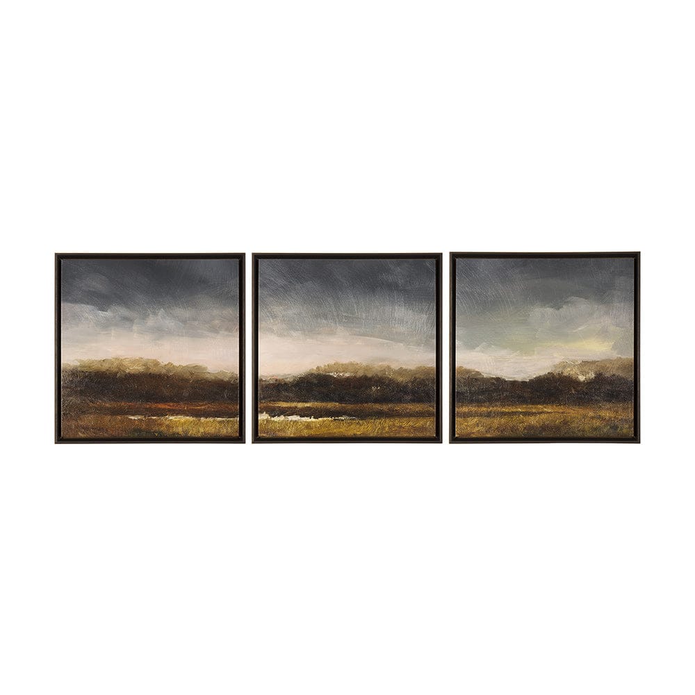 Mercana - Rainy Landscape by Mercana Studio a Hand Embellished Textured Framed Canvas - 102508-FL view 1