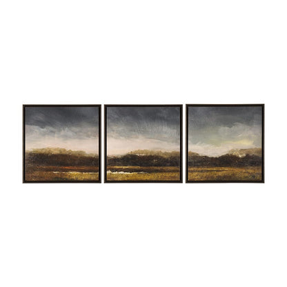 Mercana - Rainy Landscape by Mercana Studio a Hand Embellished Textured Framed Canvas - 102508-FS view 1