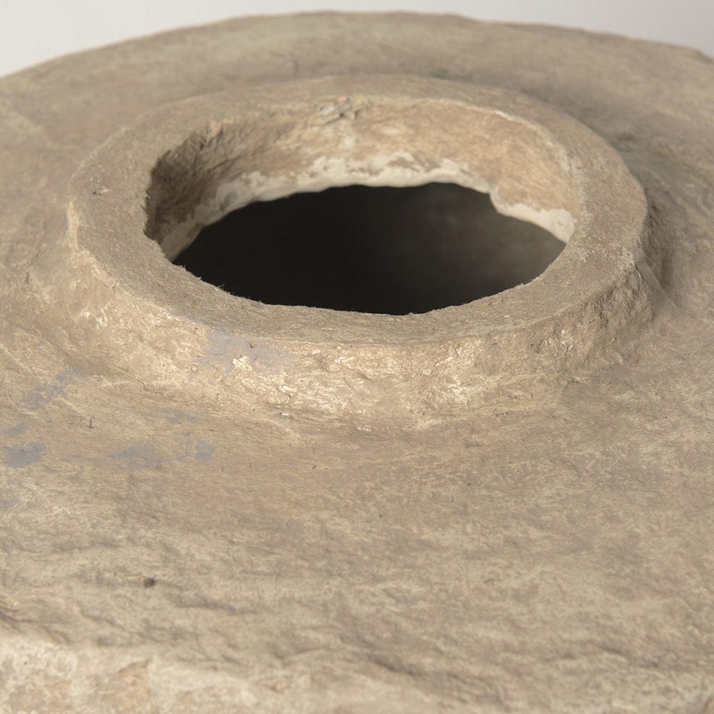 Mercana - Rama Large Beige Paper Mache Floor Vase - 70201 view 3