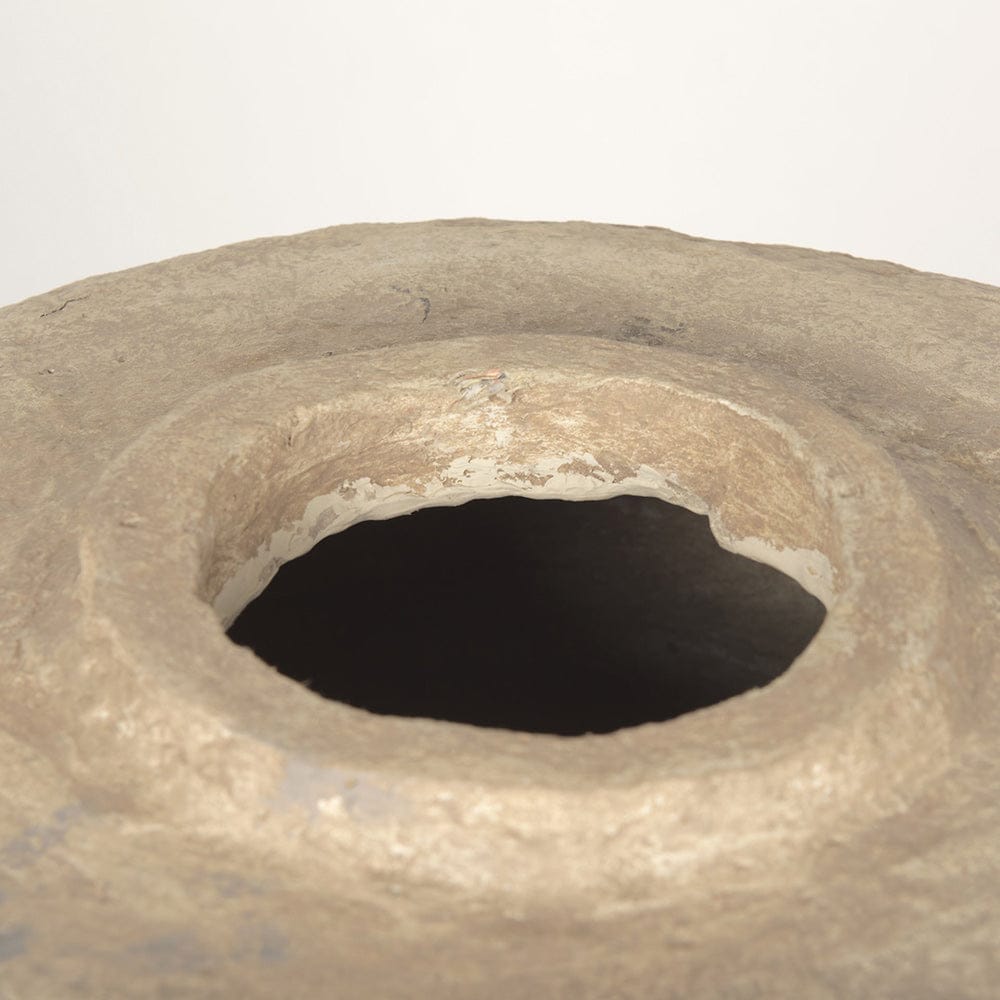 Mercana - Rama Large Beige Paper Mache Floor Vase - 70201 view 4