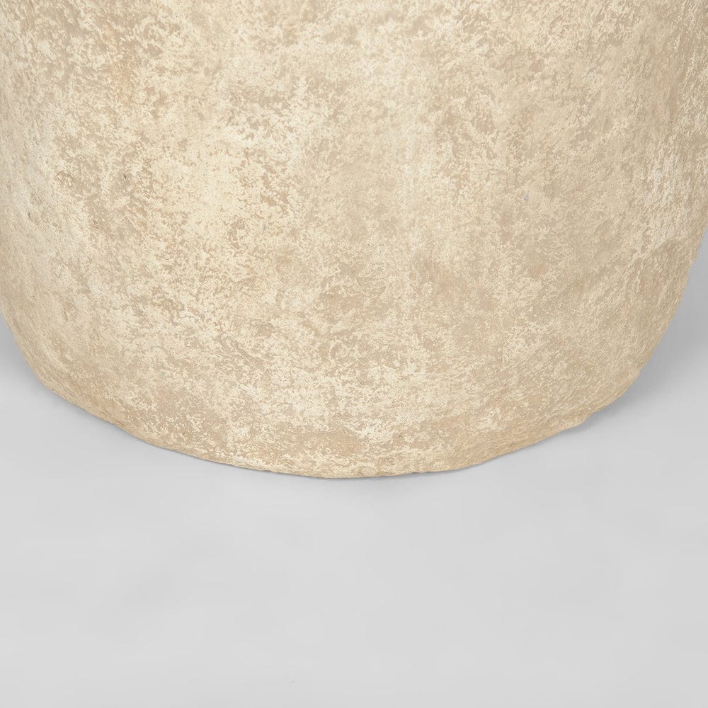 Mercana - Rama Large Beige Paper Mache Floor Vase - 70201 view 6