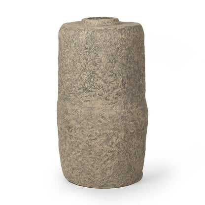 Mercana - Rama Large Gray Paper Mache Floor Vase - 70203_CLOSEOUT view 1