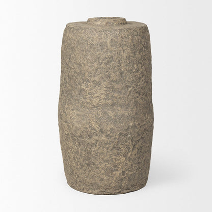 Mercana - Rama Large Gray Paper Mache Floor Vase - 70203_CLOSEOUT view 2