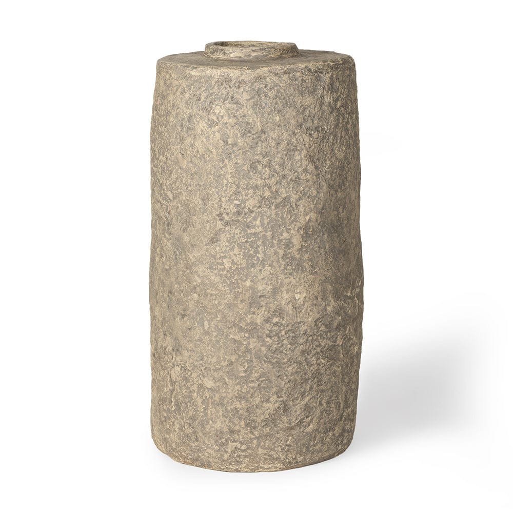 Mercana - Rama Small Gray Paper Mache Floor Vase - 70202 view 1