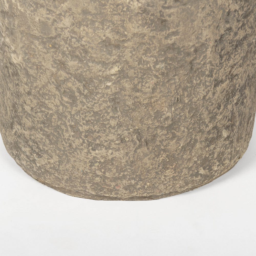 Mercana - Rama Small Gray Paper Mache Floor Vase - 70202 view 5