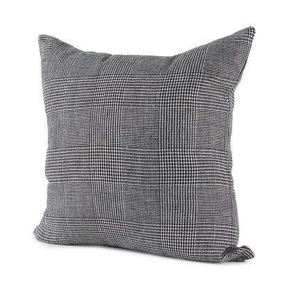 Mercana - Ramone 20 x 20 Black and White Fabric Decorative Pillow Cover - 69431 view 1