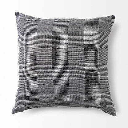 Mercana - Ramone 20 x 20 Black and White Fabric Decorative Pillow Cover - 69431 view 5
