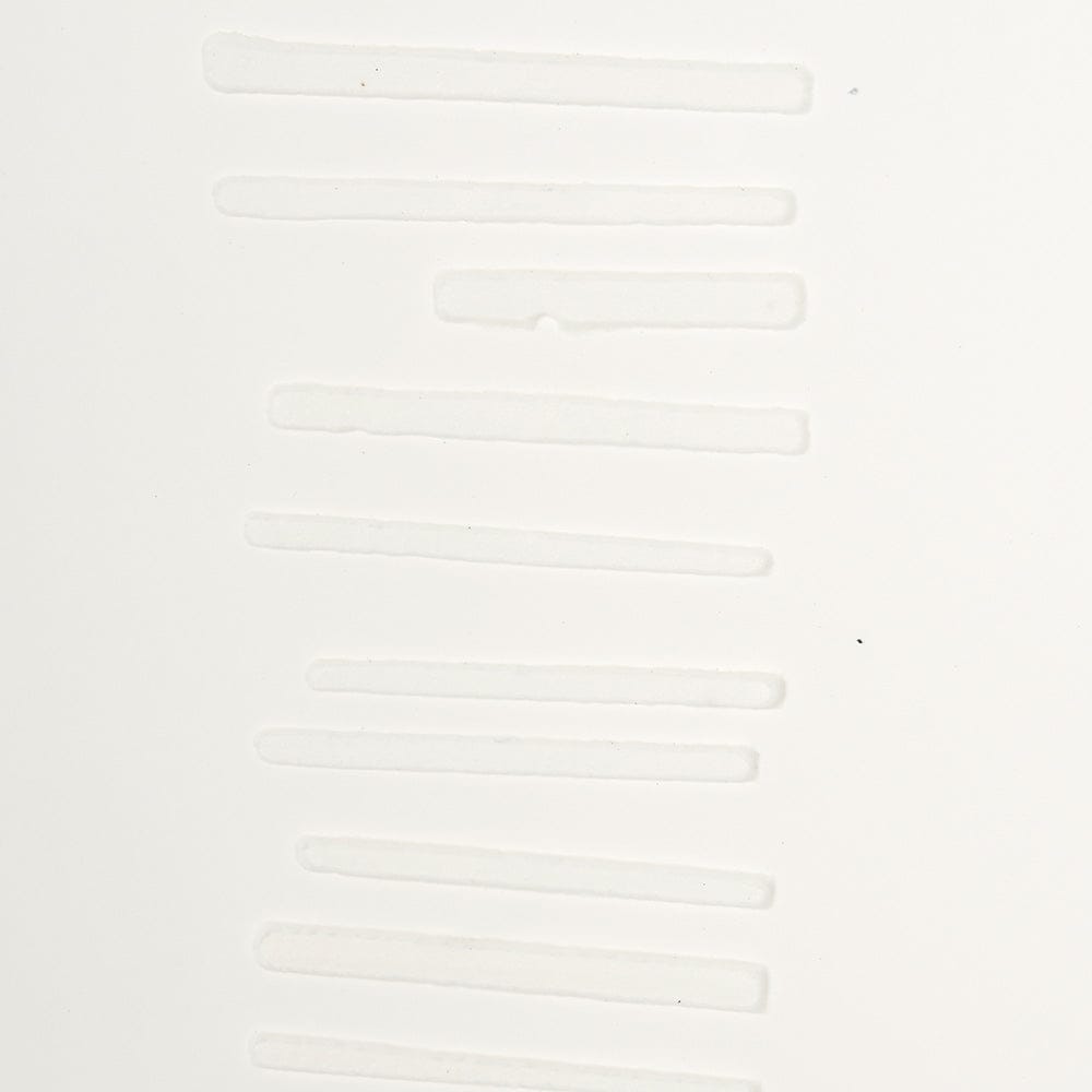 Mercana - Random Lines White by Studio M a handmade Original Framed Artwork under Glass - 15109 view 7