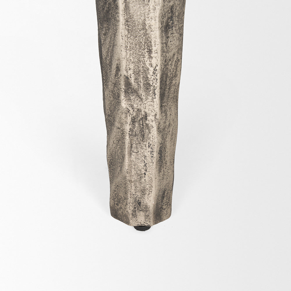 Mercana - Randy Silver Nickel Cast Aluminum Metal Coffee Table - 70619 view 6