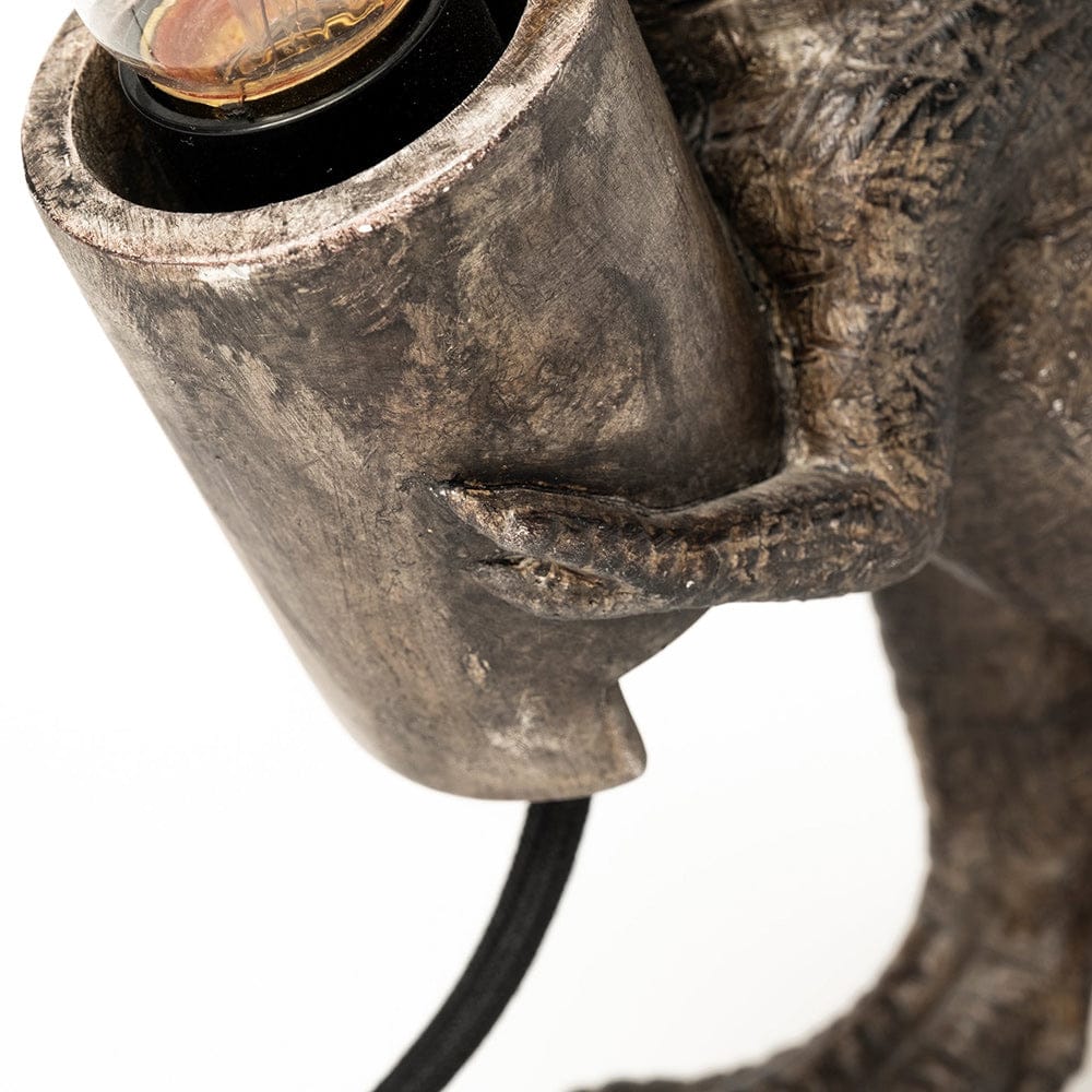 Mercana - Raptor 10.6"H Dark Tone Resin Tyrannosaurus Rex Table Lamp - 68924 view 7