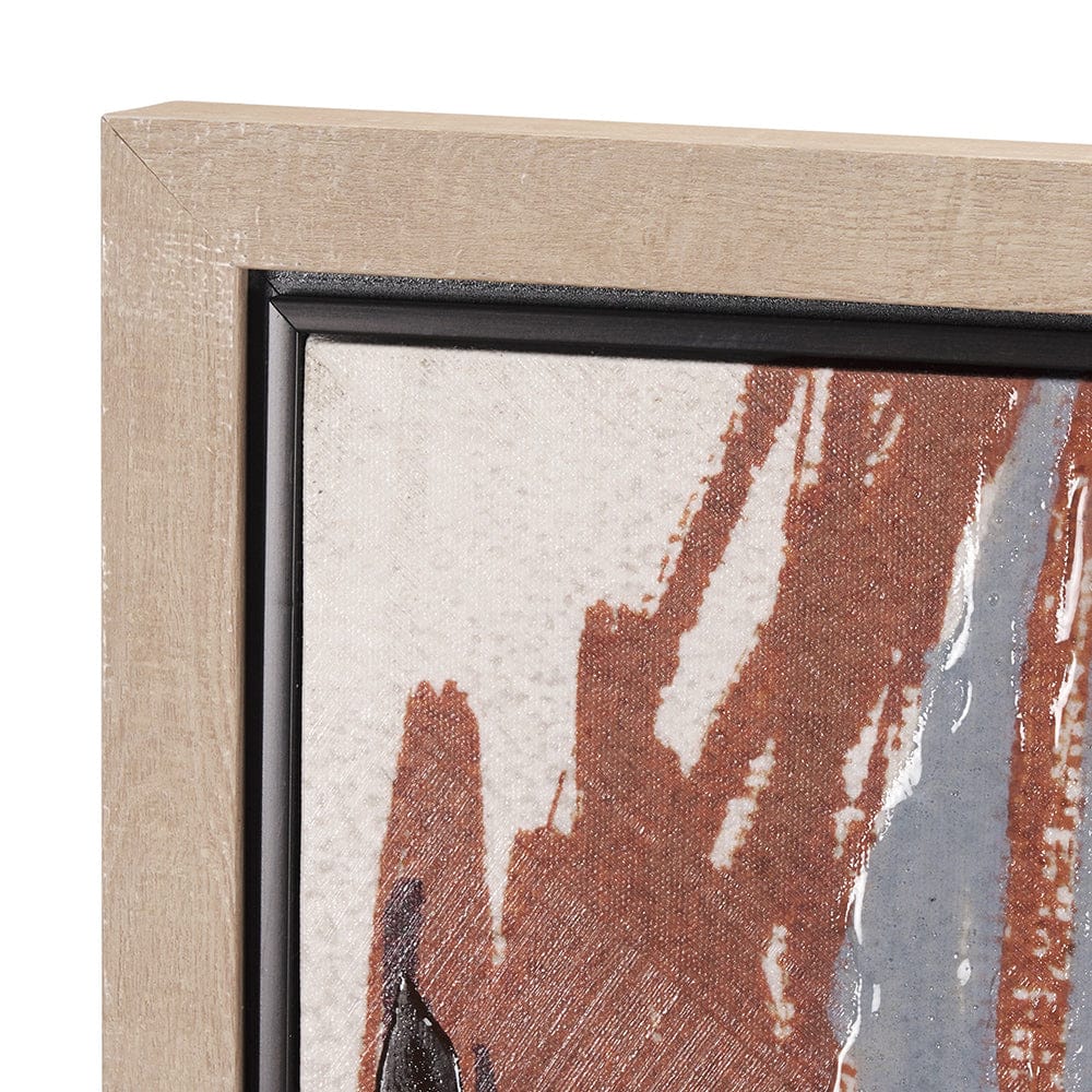 Mercana - Raveled by Mercana Studio a Hand Embellished Textured Framed Canvas - 102591-FL view 4