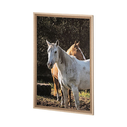 Mercana - Rebel & Tinder by Katelyn Mostert a Framed Art Print Matted under Glass - 13513 view 3