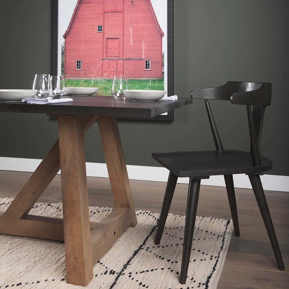 Mercana - Red Barn I by Mercana Studio a Hand Embellished Textured Framed Art Print Matted under Glass - 13435 view 8