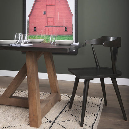 Mercana - Red Barn I by Mercana Studio a Hand Embellished Textured Framed Art Print Matted under Glass - 13435 view 8