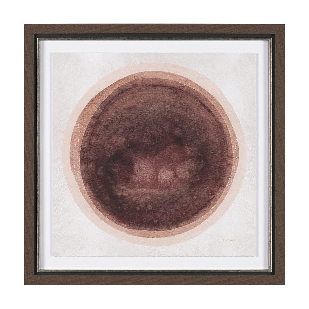 Mercana - Red Eclipse by Mercana Studio Hand Embellished Framed Print under Glass - 15817 view 1