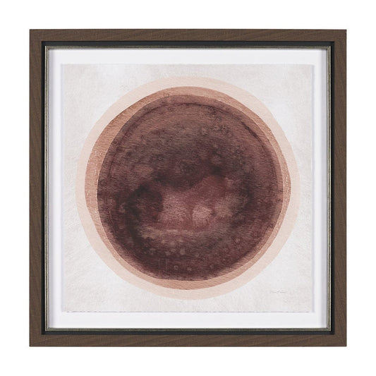 Mercana - Red Eclipse by Mercana Studio Hand Embellished Framed Print under Glass - 15817 view 1
