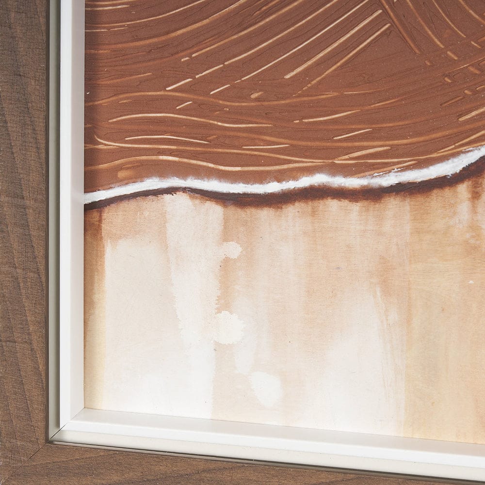 Mercana - Red Rock View by Studio M a handmade Original Framed Artwork under Glass - 15057 view 5