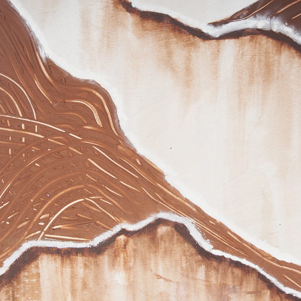 Mercana - Red Rock View by Studio M a handmade Original Framed Artwork under Glass - 15057 view 6