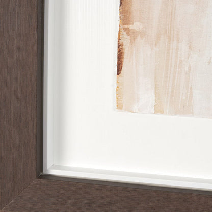 Mercana - Red Rock View I by Studio M a handmade Original Framed 3D Textured Artwork under Glass - 15032 view 5