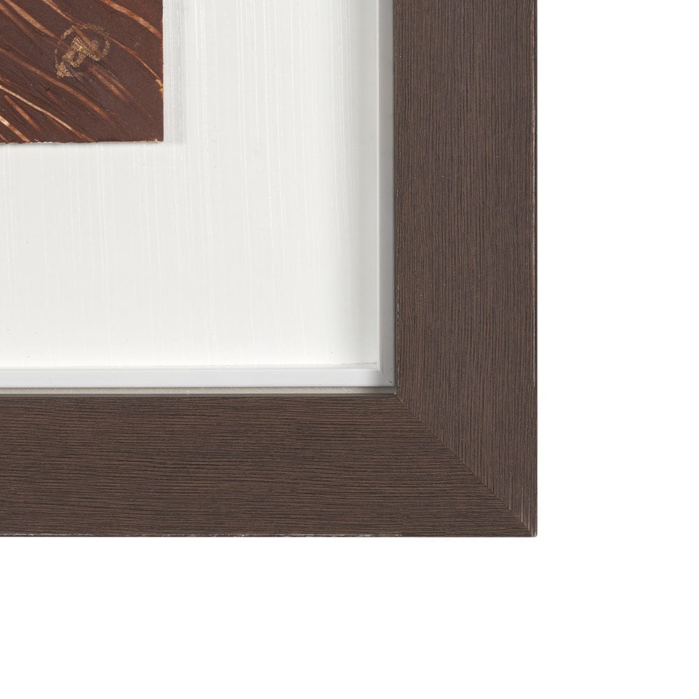Mercana - Red Rock View II by Studio M a handmade Original Framed 3D Textured Artwork under Glass - 15033 view 3
