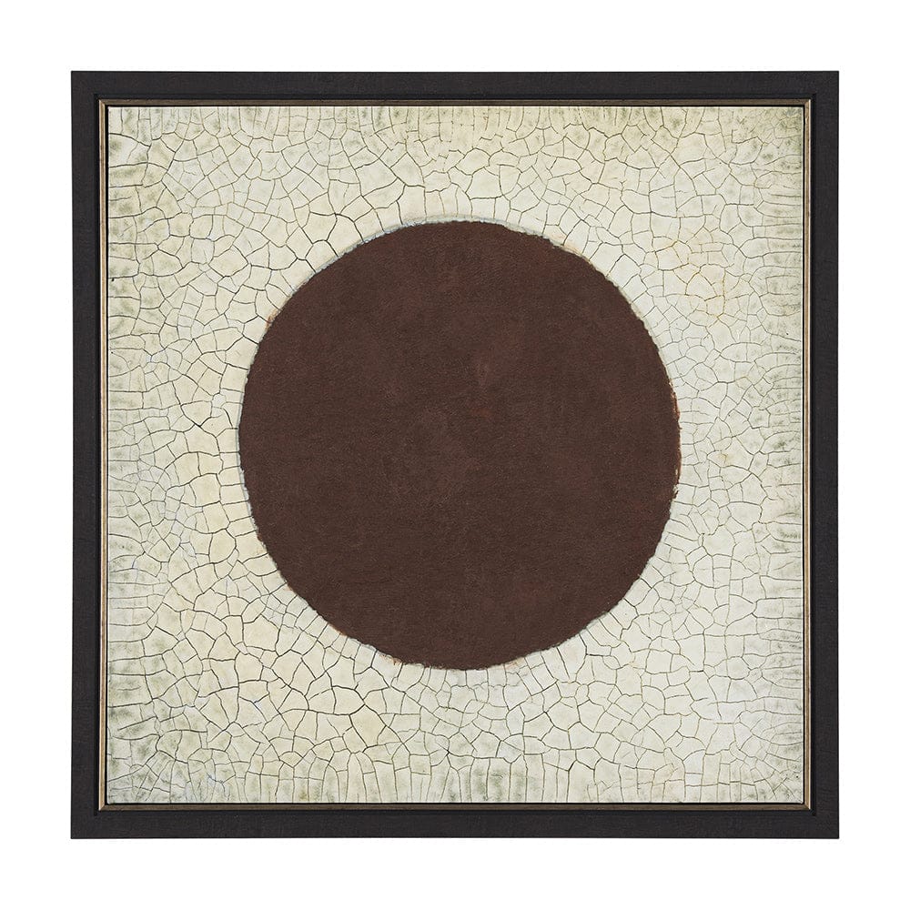 Mercana - Red Sun by Mercana Studio a Hand Embelished Textured Framed Canvas - 102610-FS view 1