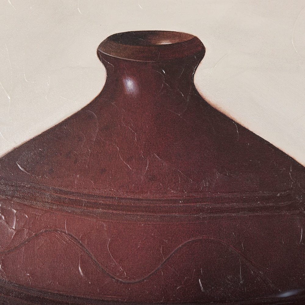 Mercana - Redware Jug by Mercana Studio a Hand Embellished Textured Framed Art Photograph - 14937 view 7