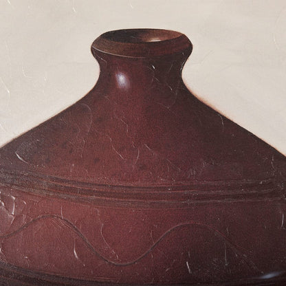 Mercana - Redware Jug by Mercana Studio a Hand Embellished Textured Framed Art Photograph - 14937 view 7