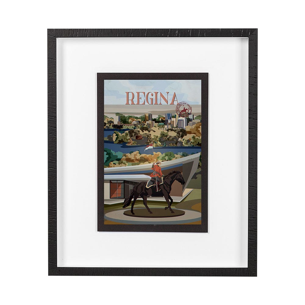 Mercana - Regina Go Canada M by Mercana Studio a Framed Art Print Matted under Glass - 13776 view 1