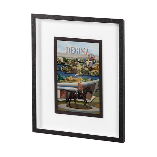 Mercana - Regina Go Canada M by Mercana Studio a Framed Art Print Matted under Glass - 13776 view 2