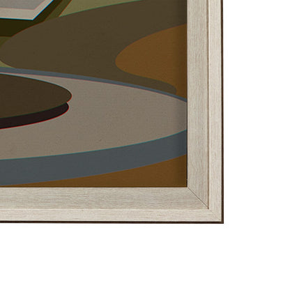 Mercana - Regina Go Canada XL by Mercana Studio a Hand Embellished Decograph Framed Art Print under Glass - 13799 view 3