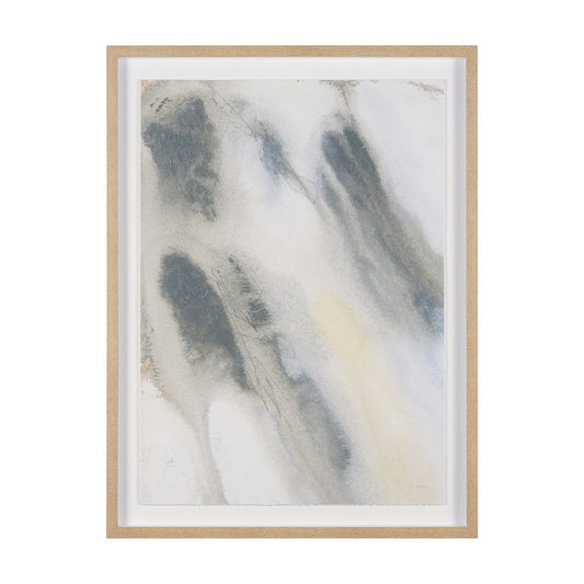 Mercana - Retreating Tide I by Ira Havuka a Hand Embellished Framed Art Print Matted under Glass - 15684 view 1