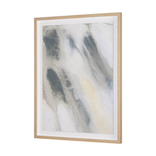 Mercana - Retreating Tide I by Ira Havuka a Hand Embellished Framed Art Print Matted under Glass - 15684 view 2