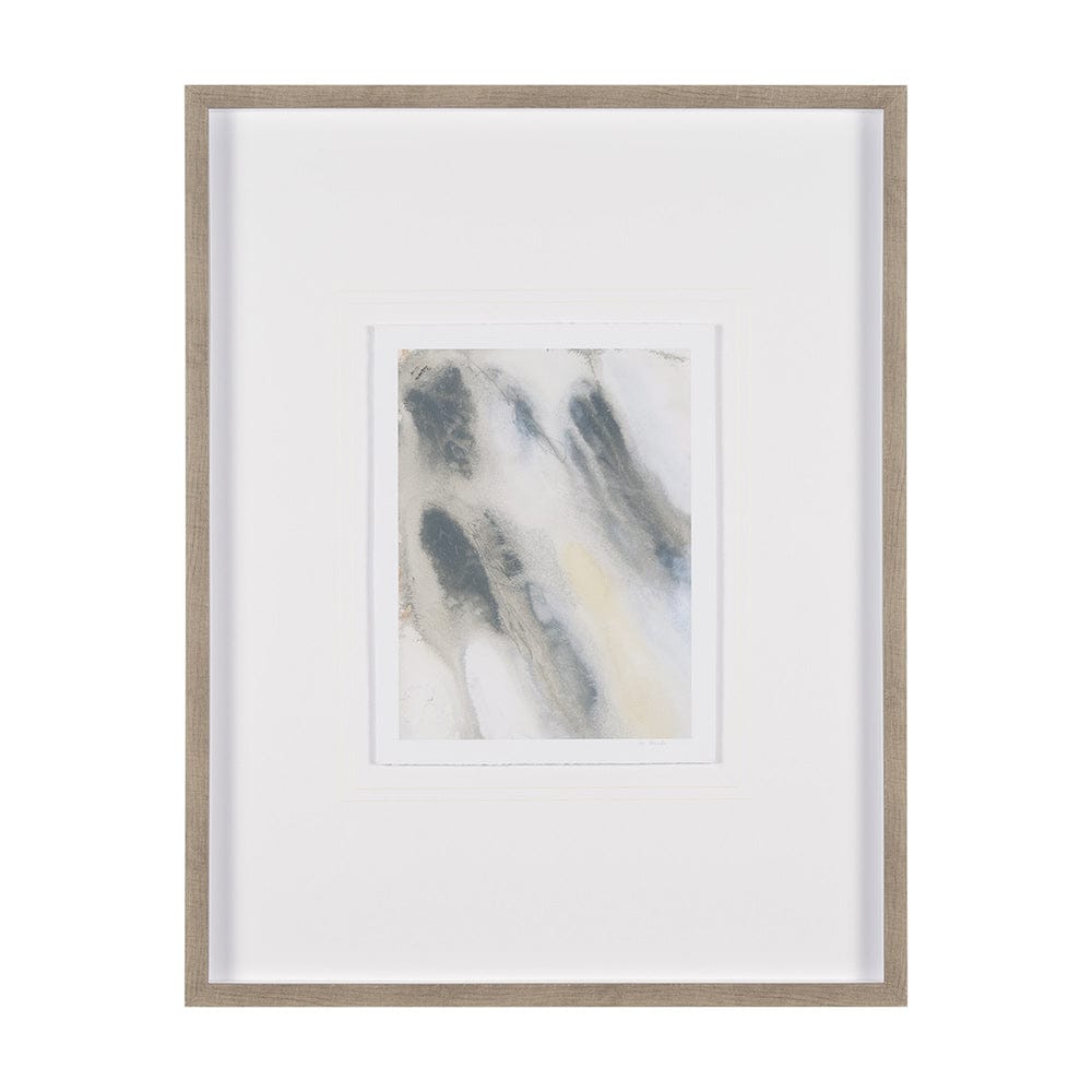 Mercana - Retreating Tide I by Ira Havuka a Hand Embellished Framed Art Print Matted under Glass - 15703 view 1