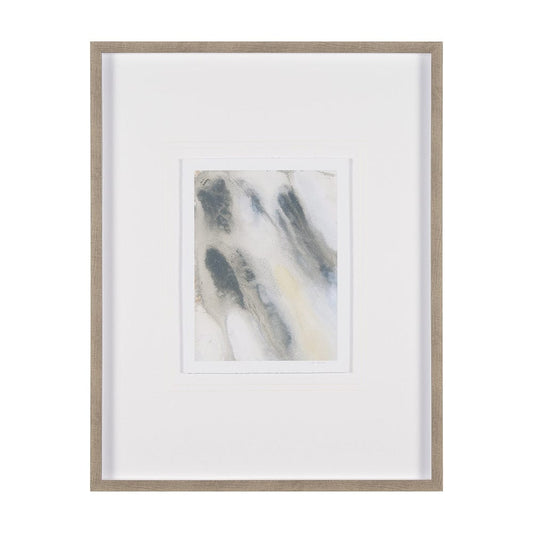 Mercana - Retreating Tide I by Ira Havuka a Hand Embellished Framed Art Print Matted under Glass - 15703 view 1