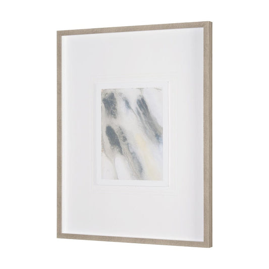 Mercana - Retreating Tide I by Ira Havuka a Hand Embellished Framed Art Print Matted under Glass - 15703 view 2