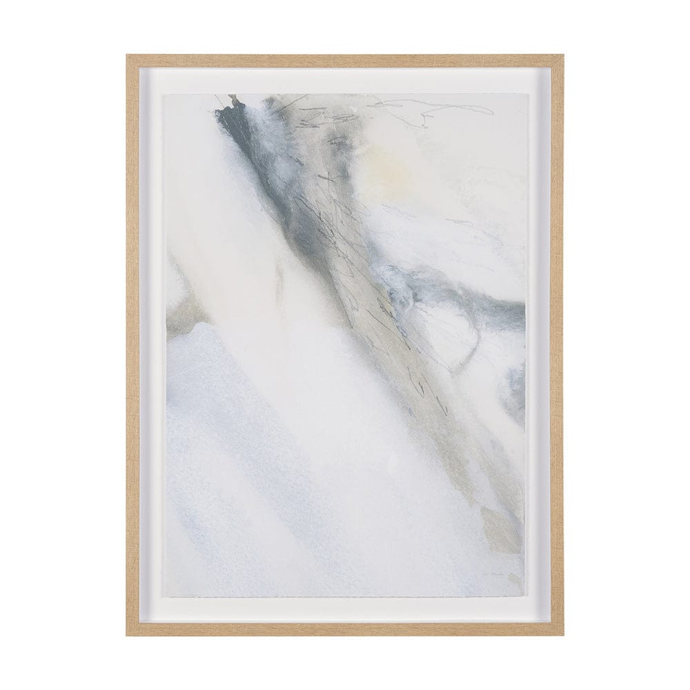 Mercana - Retreating Tide II by Ira Havuka a Hand Embellished Framed Art Print Matted under Glass - 15685 view 1